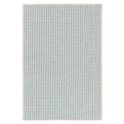 The Company Store Pixel Woven Sisal And Wool Rug In Blue