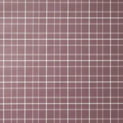 The Company Store Plaid Removable Wallpaper In Red