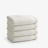 The Company Store Plush Spa Solid 4-piece Bath Towel Set