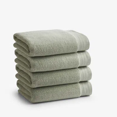 The Company Store Plush Spa Solid 4-piece Bath Towel Set