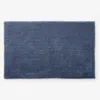The Company Store Plush Spa Solid Bath Rug In Blue