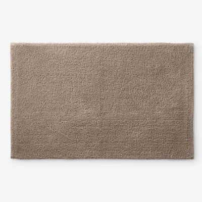 The Company Store Plush Spa Solid Bath Rug In Brown