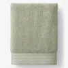 The Company Store Plush Spa Solid Bath Sheet In Green