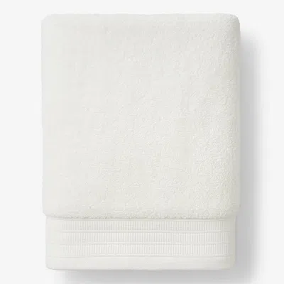 The Company Store Plush Spa Solid Bath Sheet In Ivory