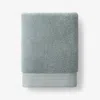 The Company Store Plush Spa Solid Bath Towel In Blue