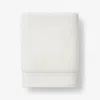 The Company Store Plush Spa Solid Bath Towel In Ivory