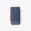 The Company Store Plush Spa Solid Hand Towel In Blue