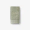 The Company Store Plush Spa Solid Hand Towel In Green