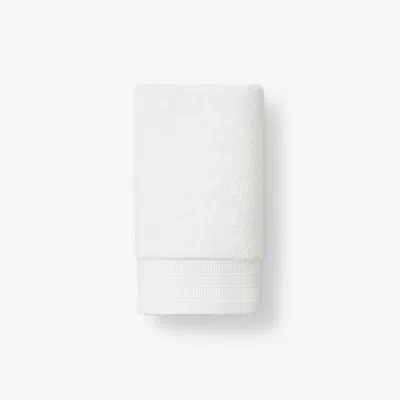 The Company Store Plush Spa Solid Hand Towel In White