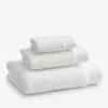 The Company Store Plush Spa Solid Washcloths, Set Of 2 In White