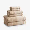The Company Store Plush Spa Stripe 6-piece Bath Set