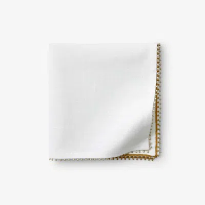 The Company Store Pom Fringe Napkins, Set Of 4 In Multi