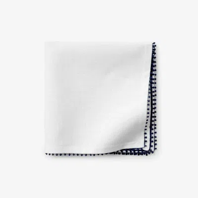 The Company Store Pom Fringe Napkins, Set Of 4 In Multi