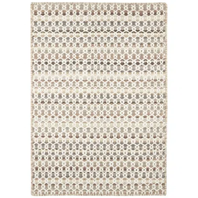 The Company Store Poppy Handwoven Wool Rug In Beige