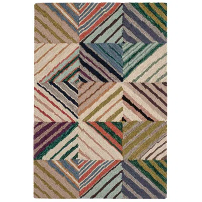 The Company Store Potter Hand Hooked Wool Rug In Multicolor