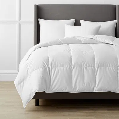 The Company Store Premium Alberta Down Light Warmth Comforter In White