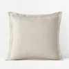 The Company Store Premium Breathable Relaxed Linen Sham In Beige