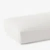 The Company Store Premium Cool Organic Cotton Percale Percale Fitted Bed Sheet In Ivory