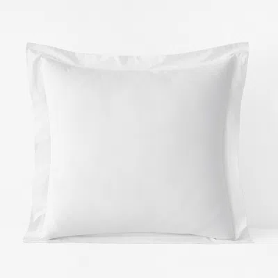 The Company Store Premium Cool Organic Cotton Percale Percale Sham In White