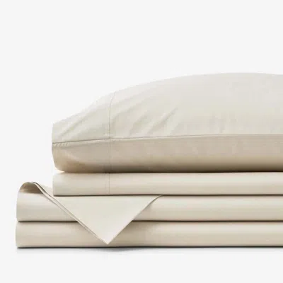 The Company Store Premium Cool Supima® Cotton Percale Deep Pocket Bed Sheet Set