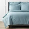 The Company Store Premium Cool Supima® Cotton Percale Duvet Cover In Slate Blue