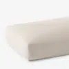 The Company Store Premium Cool Supima® Cotton Percale Fitted Bed Sheet In Beige