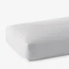 The Company Store Premium Cool Supima® Cotton Percale Fitted Bed Sheet In Pearl Gray