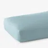 The Company Store Premium Cool Supima® Cotton Percale Fitted Bed Sheet In Slate Blue