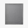 The Company Store Premium Cool Supima® Cotton Percale Flat Bed Sheet In Gray