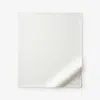 The Company Store Premium Cool Supima® Cotton Percale Flat Bed Sheet In Ivory