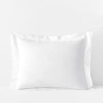 The Company Store Premium Cool Supima® Cotton Percale Sham In White