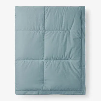 The Company Store Premium Down Blanket In Blue/teal/turquoise