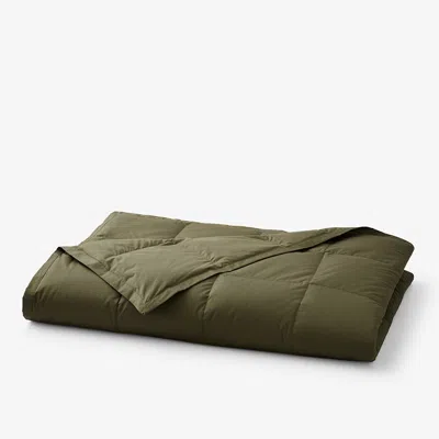 The Company Store Premium Down Blanket In Green