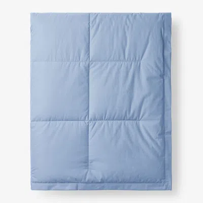 The Company Store Premium Down Blanket In Porcelain Blue