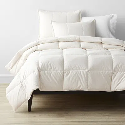 The Company Store Premium Down Light Warmth Comforter In Ivory
