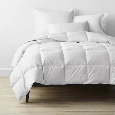 The Company Store Premium Down Light Warmth Comforter In White