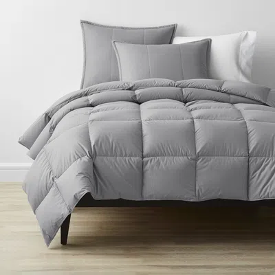 The Company Store Premium Down Ultra Warmth Comforter In Light Gray