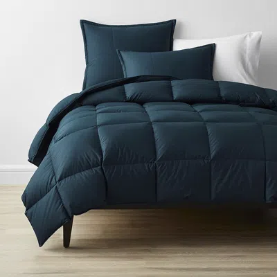 The Company Store Premium Down Ultra Warmth Comforter In Teal/turquoise Blue