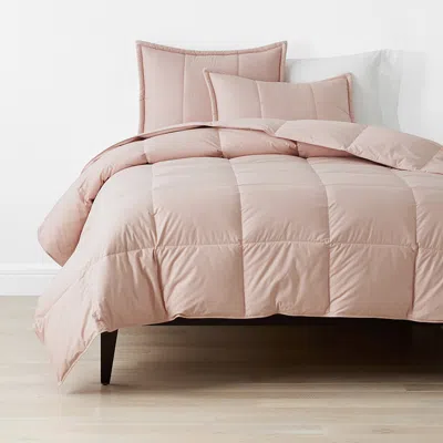 The Company Store Premium Loftaire™ Down Alternative Medium Warmth Comforter In Pink