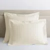 The Company Store Premium Smooth Organic Cotton Sateen Sham In Ivory