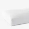 The Company Store Premium Smooth Supima® Cotton Wrinkle-free Sateen Deep Pocket Fitted Bed Sheet In White
