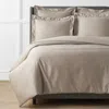 The Company Store Premium Smooth Supima® Cotton Wrinkle-free Sateen Duvet Cover In Beige