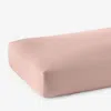 The Company Store Premium Smooth Supima® Cotton Wrinkle-free Sateen Fitted Bed Sheet In Pink