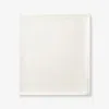 The Company Store Premium Smooth Supima® Cotton Wrinkle-free Sateen Flat Bed Sheet In Ivory