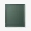 The Company Store Premium Smooth Supima® Cotton Wrinkle-free Sateen Flat Bed Sheet In Olive Green