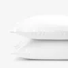 The Company Store Premium Smooth Supima® Cotton Wrinkle-free Sateen Pillowcase Set In White