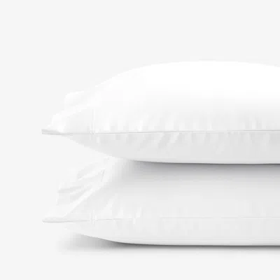 The Company Store Premium Smooth Supima® Cotton Wrinkle-free Sateen Pillowcase Set In White