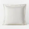 The Company Store Premium Smooth Supima® Cotton Wrinkle-free Sateen Sham In Ivory
