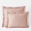 The Company Store Premium Smooth Supima® Cotton Wrinkle-free Sateen Sham In Pink