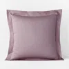 The Company Store Premium Smooth Supima® Cotton Wrinkle-free Sateen Sham In Purple